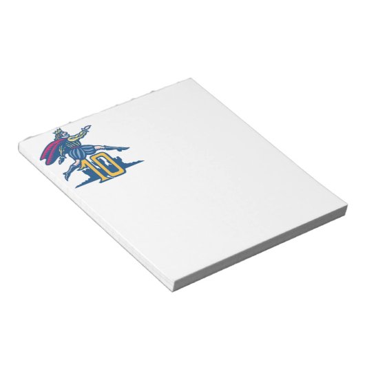 Zehn Lords a-Leaping Notizblock (angewinkelt)