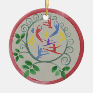 Zehn Lords a Leaping Weihnachtsschmuck