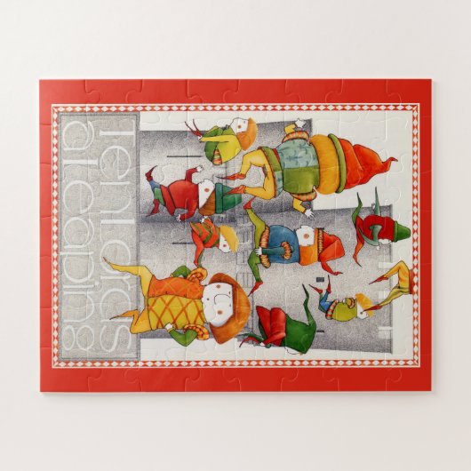 ZEHN LORDS EIN 16x20 große Stückchen Puzzle (Horizontal)