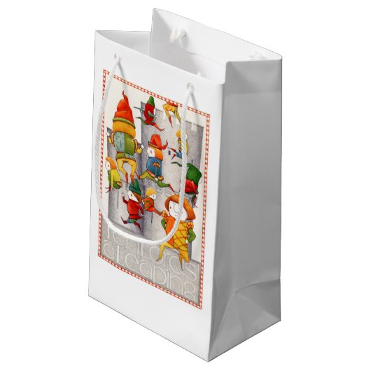 ZEHN LORDS EIN LEAPIERBAR KLEINE GESCHENKTÜTE (Rückseite Schrägansicht)