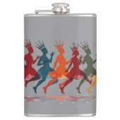 Zehn Lords einen springenden Ausschnitt-Stift 3 Flachmann (Vorderseite)