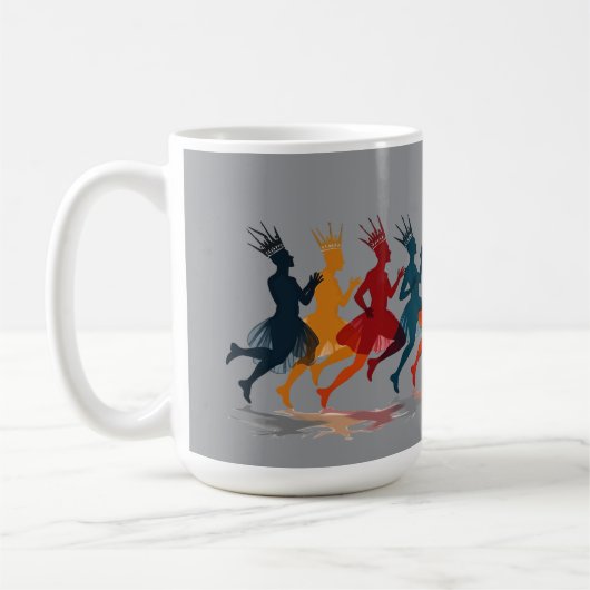 Zehn Lords einen springenden Ausschnitt-Stift 3 Kaffeetasse (Links)