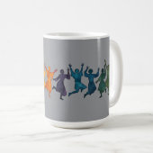 Zehn Lords einen springenden Ausschnitt-Stift 4 Kaffeetasse (VorderseiteRechts)