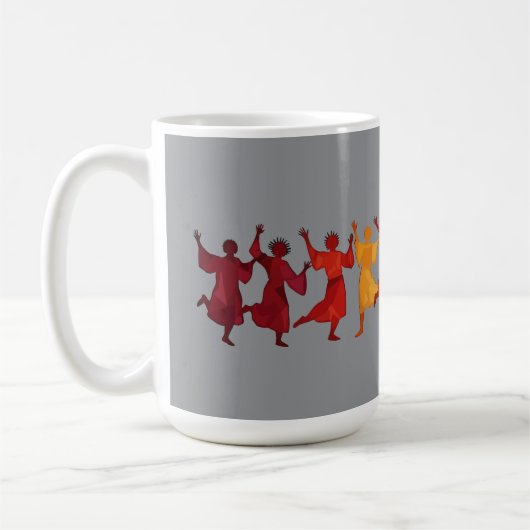 Zehn Lords einen springenden Ausschnitt-Stift 4 Kaffeetasse (Links)