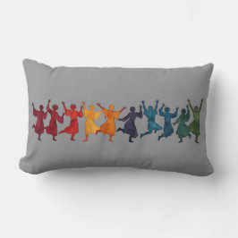 Zehn Lords einen springenden Ausschnitt-Stift 4 Lendenkissen