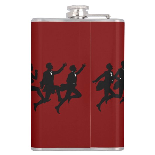 Zehn Lords einen springenden Ausschnitt-Stift 5 Flachmann (Rückseite)