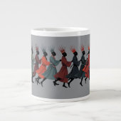 Zehn Lords einen springenden Cut-Out Stift 1 Jumbo-Tasse (Vorderseite)