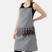 Zehn Lords einen springenden Cut-Out Stift 1 Schürze (InSitu)