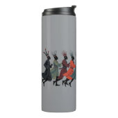 Zehn Lords einen springenden Cut-Out Stift 1 Thermosbecher (Nach links gedreht)