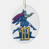 Zehn Lords EinSpringen Keramikornament (Rechts)