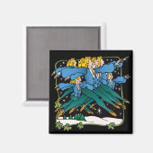 Zehn Lords springen Magnet (Vorderseite/Rückseite)