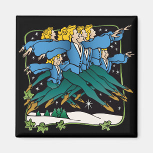 Zehn Lords springen Magnet