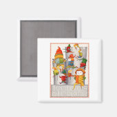 ZEHN LOREN EIN LEAPIERTES ZEICHEN MAGNET (Vorderseite/Rückseite)