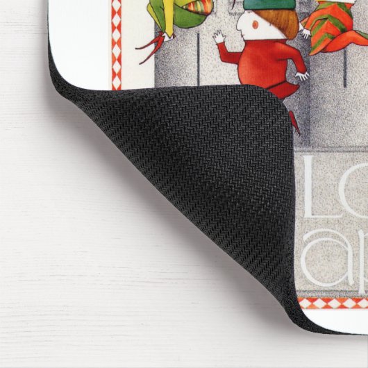 ZEHN LOREN EIN LEAPMUSEPAD MOUSEPAD (Ecke)