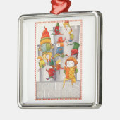 ZEHN LOREN - ein schönes Premium-Platz-Ornament Ornament Aus Metall (Links)