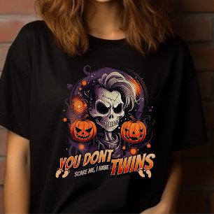 Zehn Mama Halloween, du machst mir keine Angst vor Tri-Blend Shirt