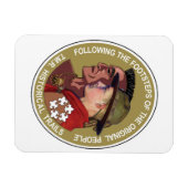 Zehn Mile Historische Wanderwege Flexibles Magnet (Horizontal)