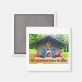 Zehn Mile River Scout Museum Front Magnet (Vorderseite/Rückseite)