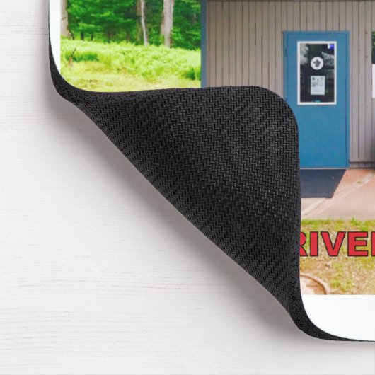 Zehn Mile River Scout Museum Front Mouse Pad Mousepad (Ecke)