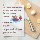 Zehn Minnesota-Gebot-Tuch Handtuch (Viertel Falte)