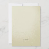 Zehn Modelle Mode Show Einladung (Rückseite)