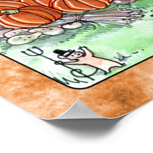 Zehn Münzen Poster (Ecke)