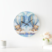 Zehn nehmen Flight Kinderzimmer Große Wanduhr (Zuhause)