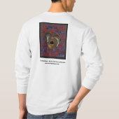 Zehn neu definiert - Sichel-Zellen-Kunst T-Shirt (Rückseite)