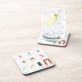 Zehn Pest Untersetzer (Rechte Seite)