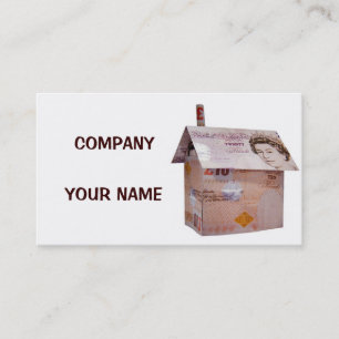 Zehn-Pfund-Haus Visitenkarte