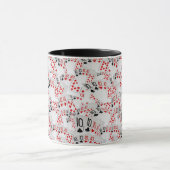 Zehn, Pokerkarten, Black Combo Kaffee Tasse (Zentrum)