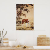 Zehn preisgekrönte Hunde - der Golden-Winged-Hund Poster (Küche)