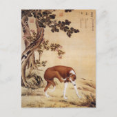 Zehn preisgekrönte Hunde - der Golden-Winged-Hund Postkarte (Vorderseite)