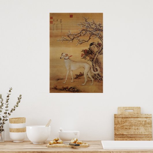 Zehn preisgekrönte Hunde - Shuanghuayao(chinesisch Poster (Küche)