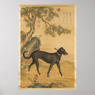 Zehn preisgekrönte Hunde - Xuezhualu (chinesischer Poster