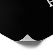 Zehn Prozent aller Services Poster Matte (Ecke)