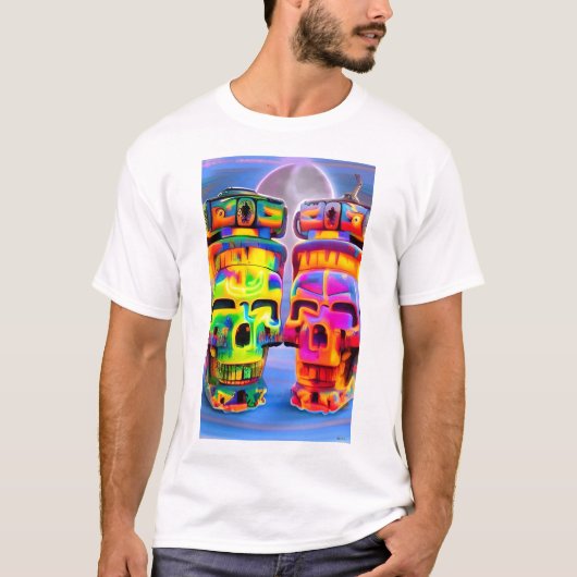 Zehn Siege von Twilight Revelery Ken Gage Skull T-Shirt (Vorderseite)