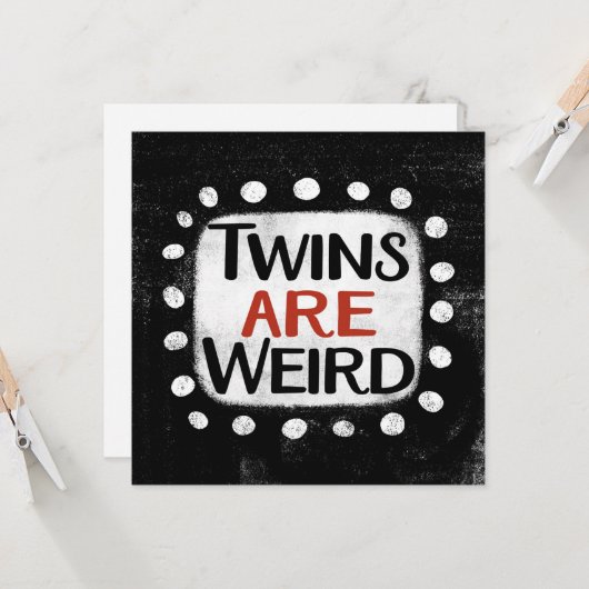 Zehn sind eine komische Grußkarte Karte (Vorderseite/Rückseite Beispiel)