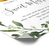 Zehn Sloth Babydusche schätzen das süße Chaos Poster (Ecke)