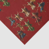 Zehn springende Lords Die Zehn Gebote Vektor Seidenpapier (Detail)