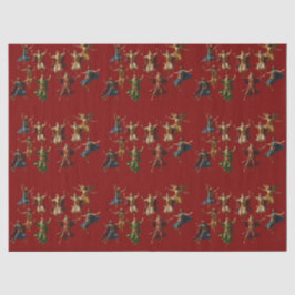 Zehn springende Lords Die Zehn Gebote Vektor Seidenpapier