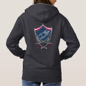 Zehn Städte Trapeze-Wappen Hoodie (Rückseite)