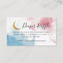 Zehn über dem Mond-Baby-Duschduschturm-Windeln