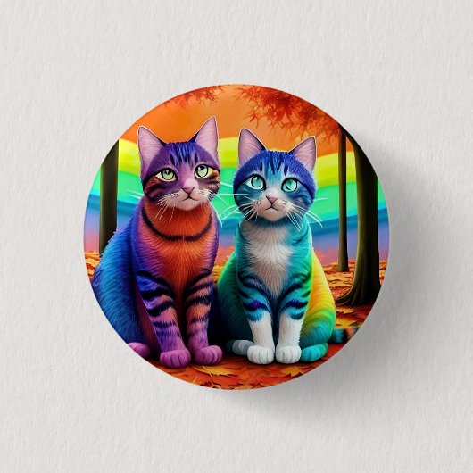 Zehn von Cats Digital Art-56467 Button (Vorderseite)