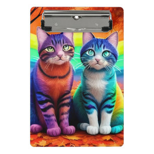 Zehn von Cats Digital Art-56467 Mini Klemmbrett