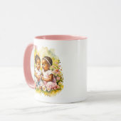 Zehnjahresankündigung | Schwangerschaftsankündigun Tasse (Vorderseite Links)