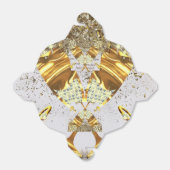 Zehnjähriges glühendes Gold Geschenkschachtel (Ungefaltet)