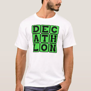 Zehnkampf, Laufwettbewerbe T-Shirt