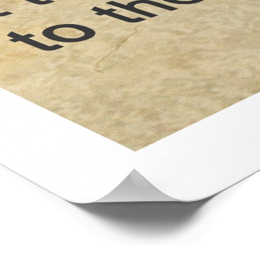 Zehnte Änderung Poster (Ecke)