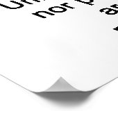 Zehnte Änderung Poster (Ecke)